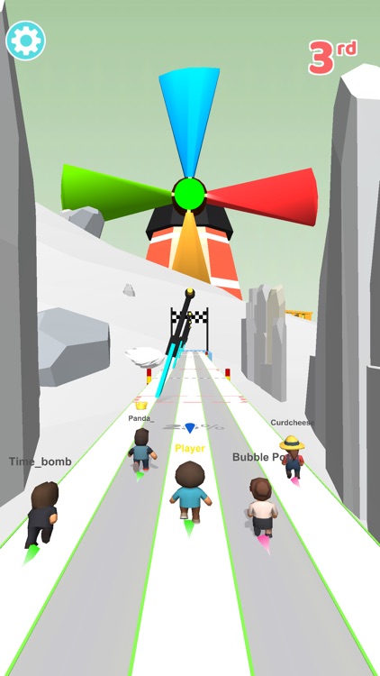 Wind Race 3D screenshot-4