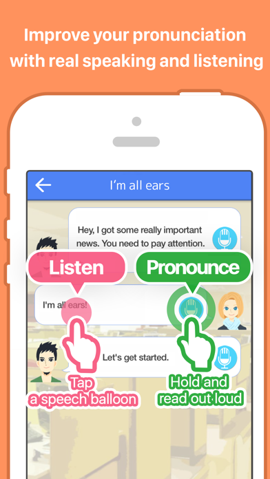 Easy English - Speak with native pronunciation Screenshot 2