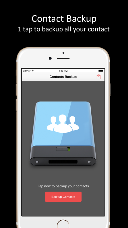 Contacts Backup - One tap - 1.2 - (iOS)