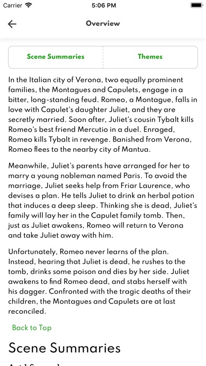 Romeo and Juliet Full Audio screenshot-5