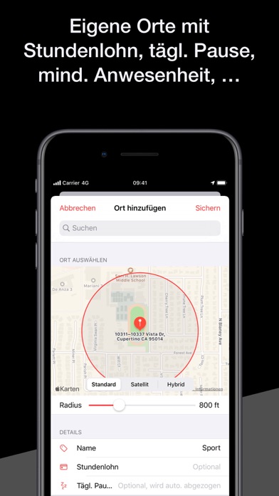 TimeKeeper - Zeiterfassung — Screenshot 2
