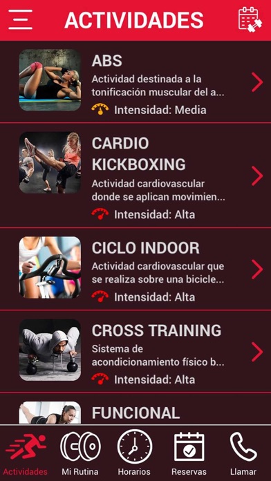 Fitness Scola Sport screenshot 2
