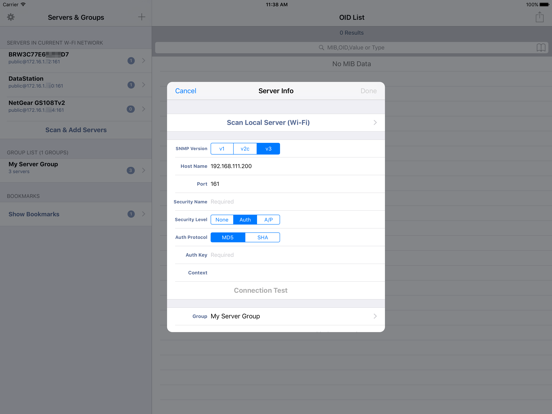 Screenshot #5 for MIB Browser Pro - SNMP