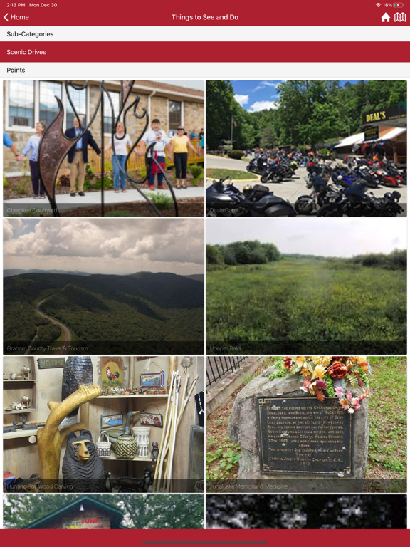 Graham County, NC iPad screenshot 3 - Travel app