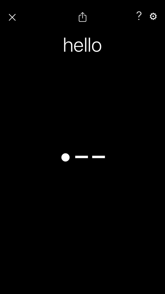 #1. Force Code - Morse with Force (iOS) 由: Zack Bartel