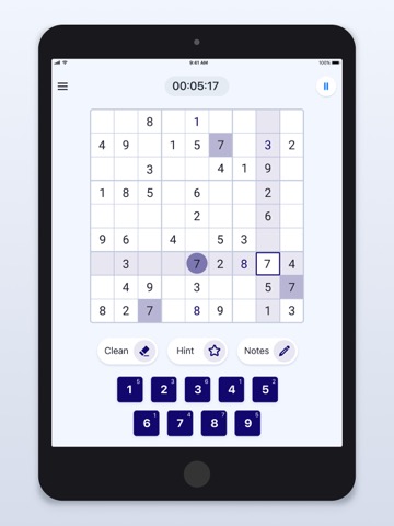 Sudoku Classic Puzzle Gamesのおすすめ画像6