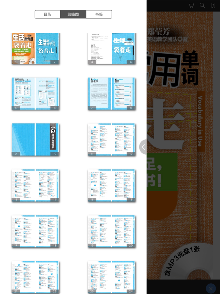 生活单词袋着走