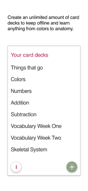 Flaaash Cards