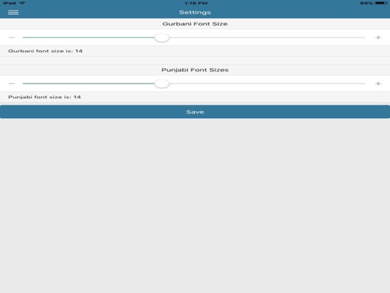 ShriGuruGranthSahibDarpan iPad screenshot 4 - Education app