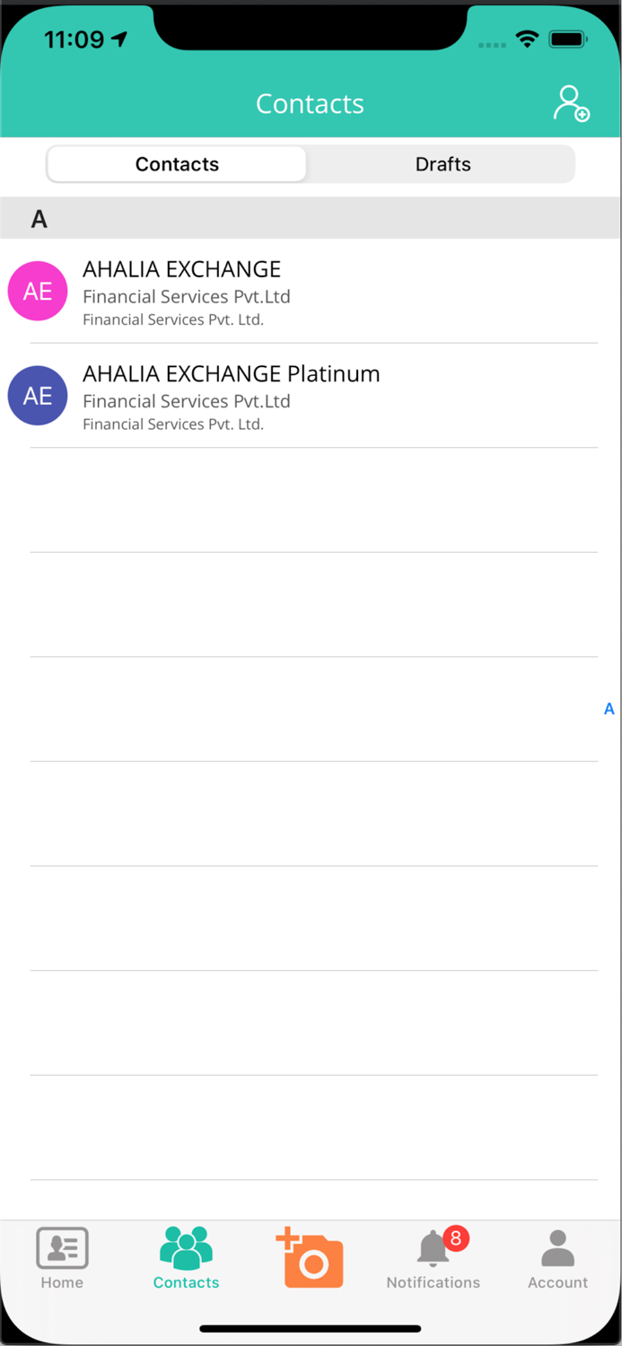 Procontact Business Cards