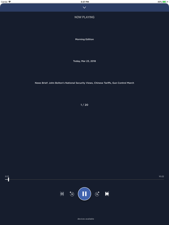 NPR iPad NPR iPad