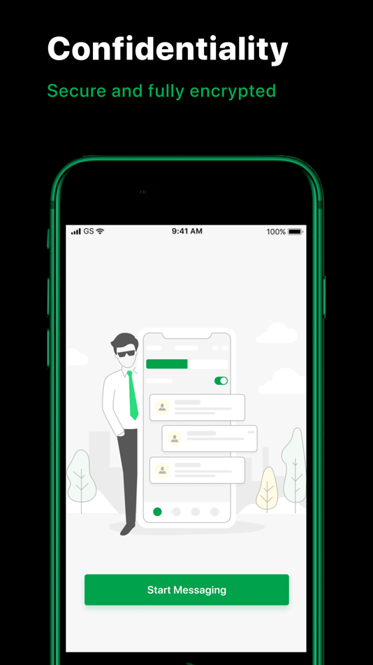 #1. Chapp - Private Messenger (iOS) 由: Chapp Inc