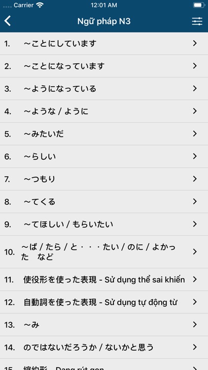 Học tiếng Nhật Mimikara