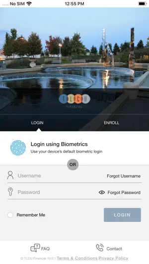 TLCU Visa screenshot 1
