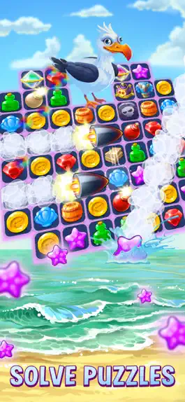 Game screenshot Pirates & Pearls: Match 3 Game apk