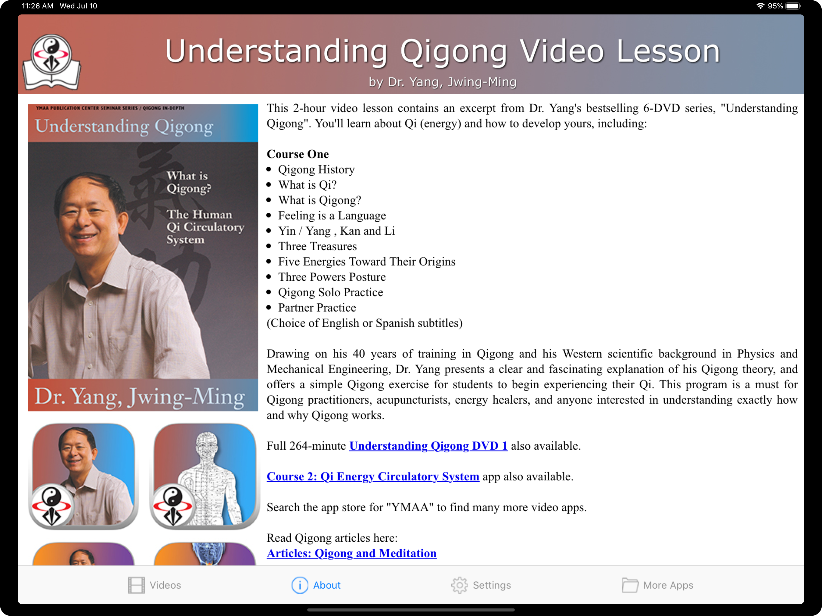 Understanding Qigong Video