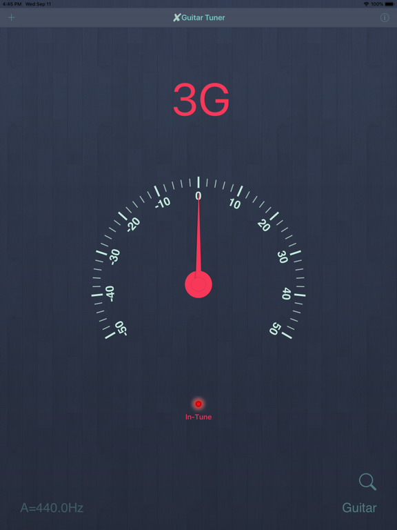 Screenshot #5 pour X Guitar Tuner Pro
