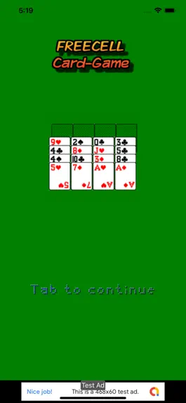 Game screenshot Freecell-card-game mod apk