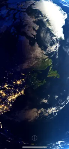 Captura de Pantalla 7 3D Earth ° previsión tiempo iphone