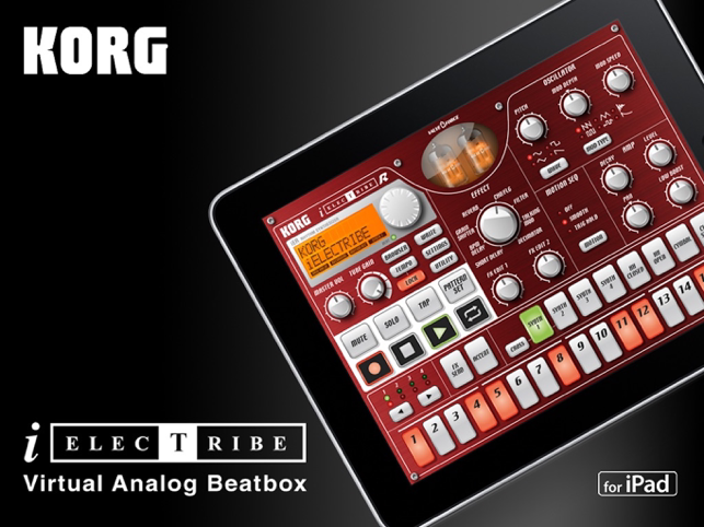KORG iELECTRIBE for iPad Screenshot