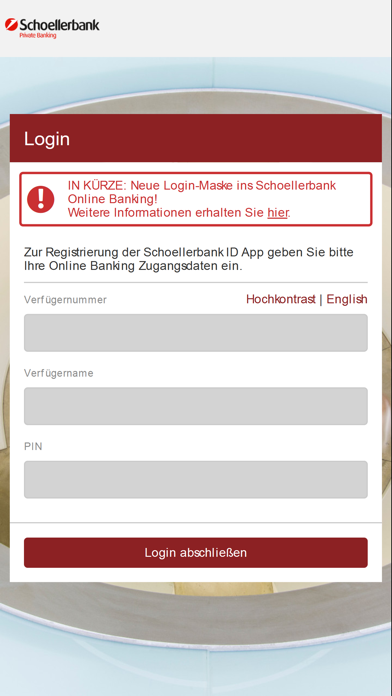 Schoellerbank ID App Screenshot