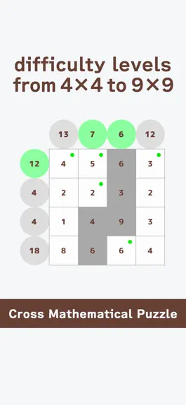 Game screenshot Cross Mathematical Puzzle apk