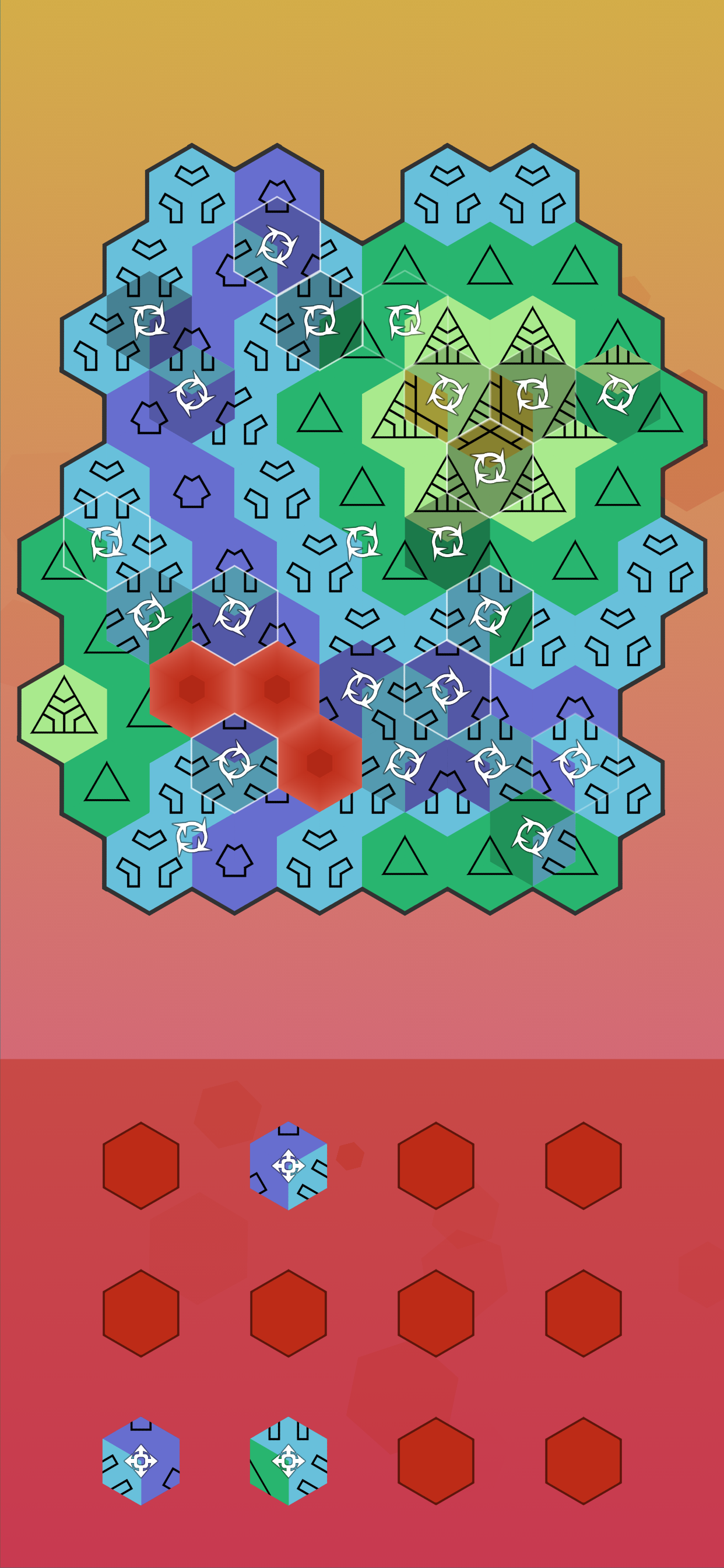 Aurora Hex - Pattern Puzzles