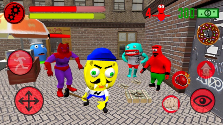 Sponge Simulator. Bottom City screenshot-3