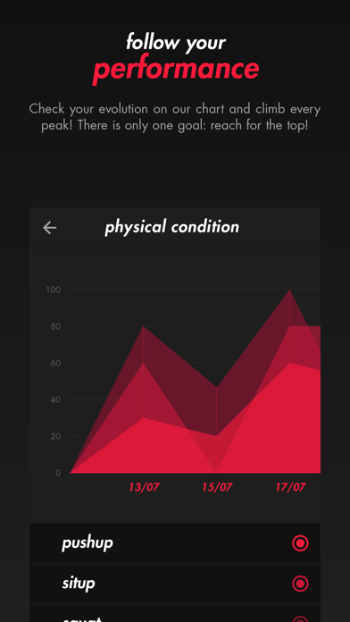 PEAK - Bodyweight Workout Screenshot