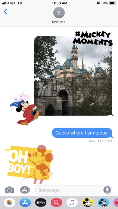 Screenshot #2 pour Disney Stickers: Mickey's 90th