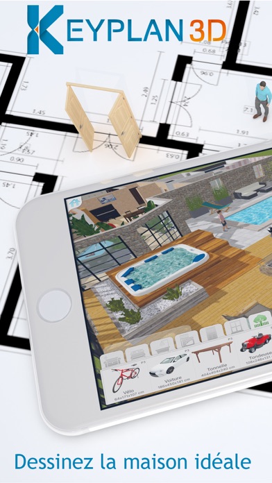 Screenshot #1 pour Keyplan 3D Lite - Home design