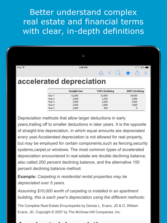 Screenshot #6 pour Real Estate Dictionary