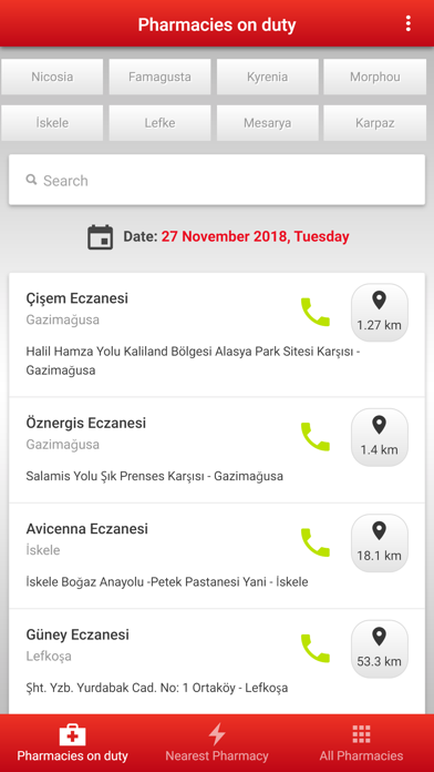 North Cyprus Pharmacies Screenshot 1 of 7