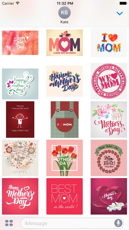 Mother's Day Stickers