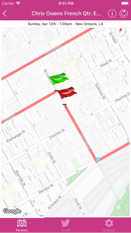 Pride Parade Tracker