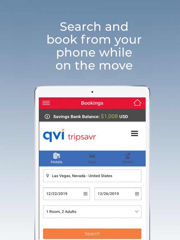 Tripsavr iPad screenshot 4 - Travel app