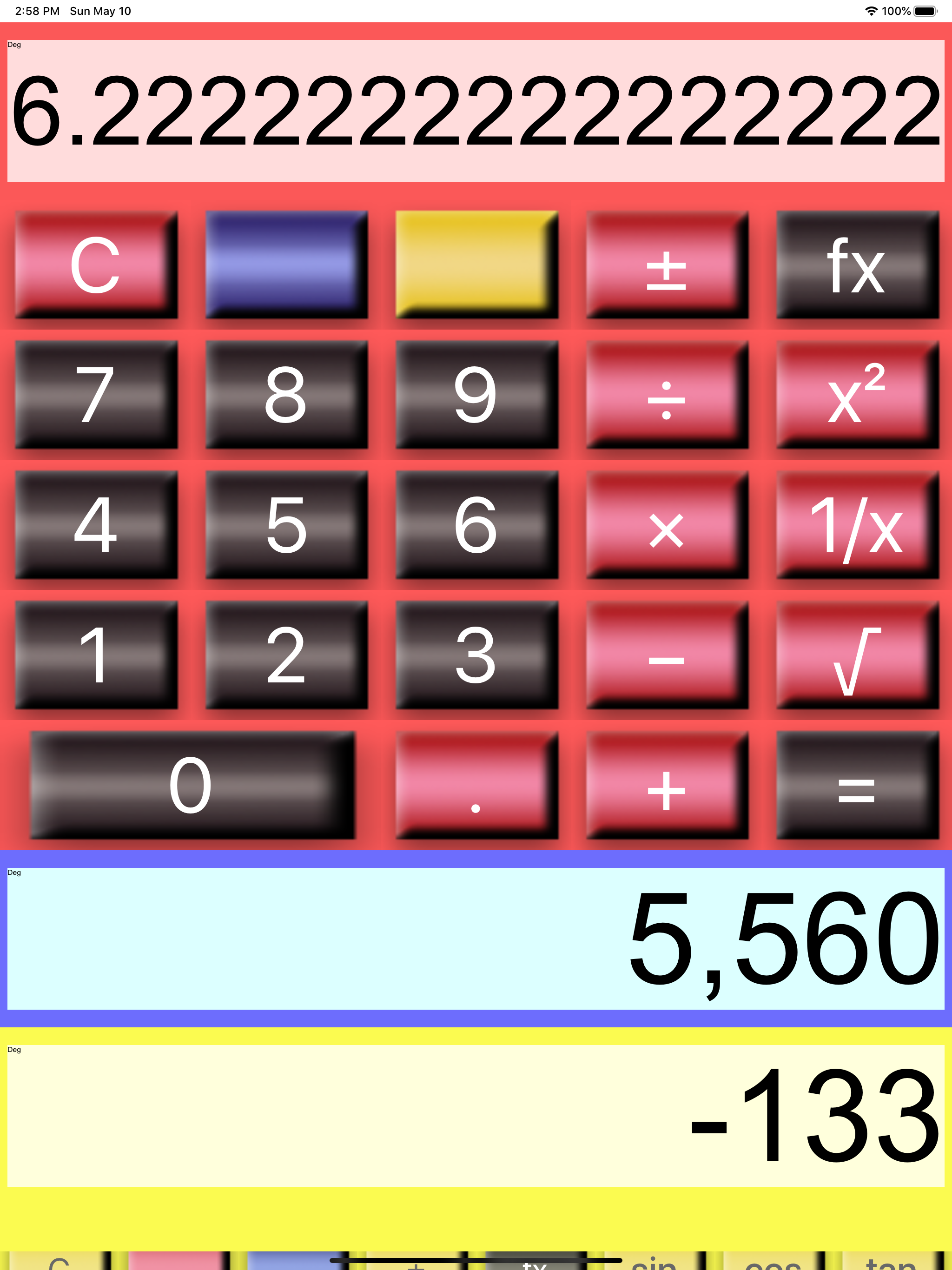 tripleCalculator