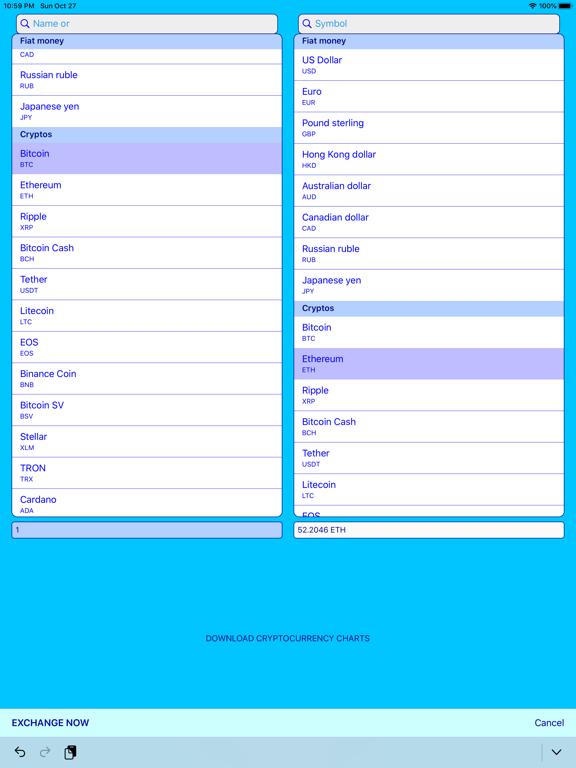 Screenshot #5 pour Convert Cryptocurrency