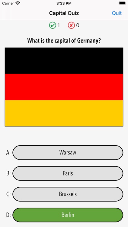 Europe Quiz Maps Flags Infos screenshot-3
