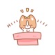 Waffle the Corgi Animated app icon - Stickers app for iPhone