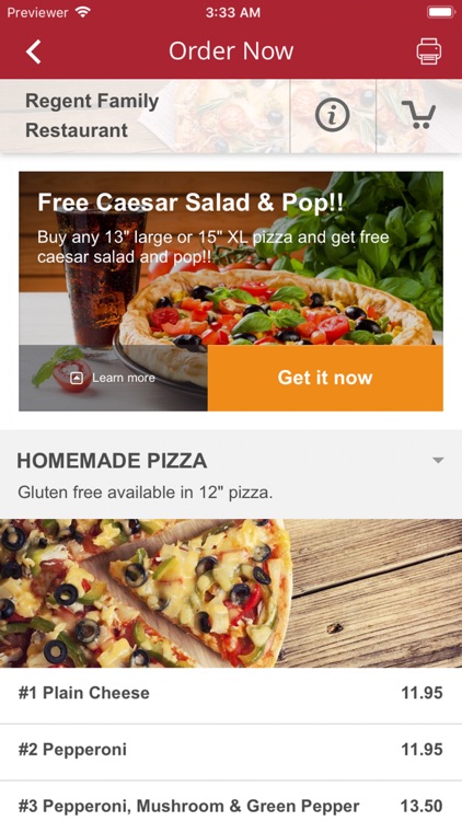 Regent Family Restaurant