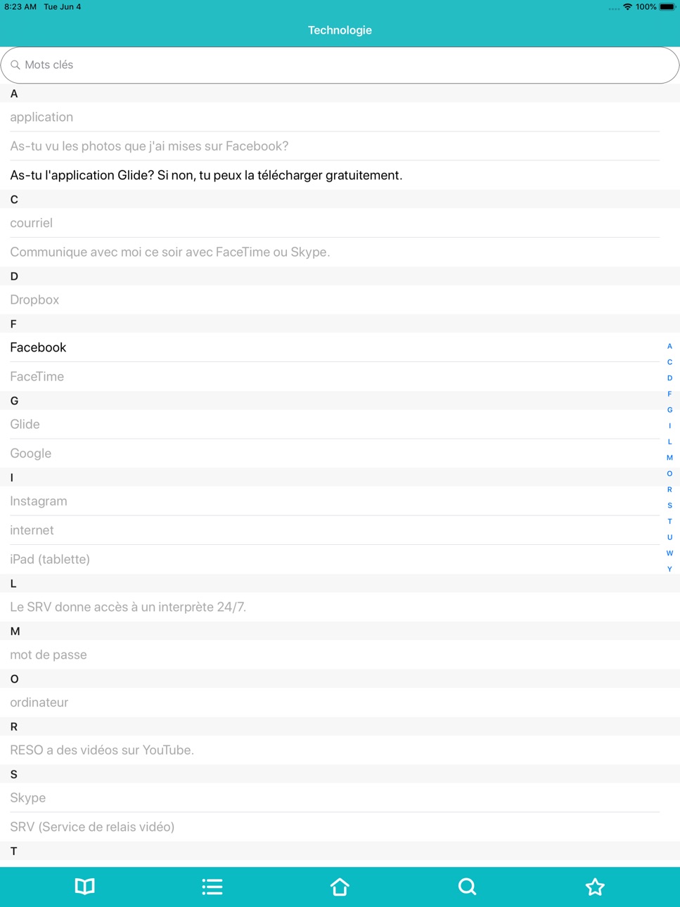 iPad screenshot