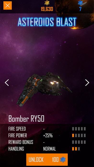 Asteroids Blast iPhone screenshot