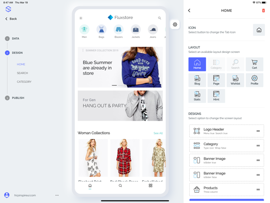 FluxBuilder Pro iPad screenshot 4 - Developer Tools app