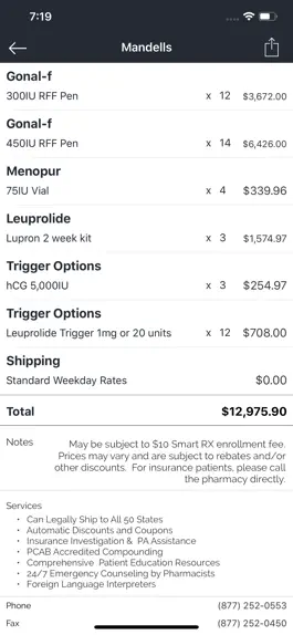 Game screenshot Fertility Drug Calculator: FDC hack