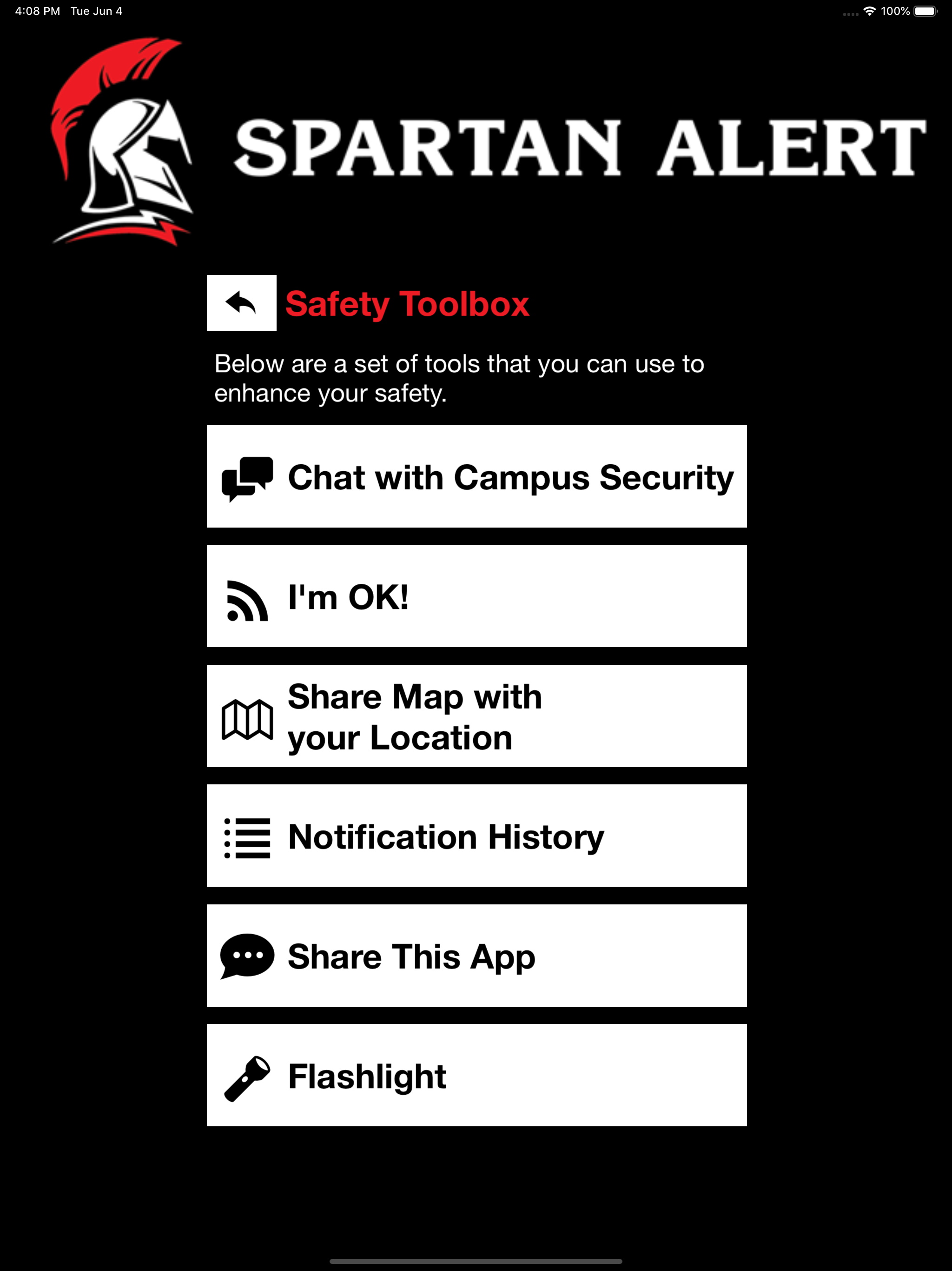 Spartan Alert screenshot 13