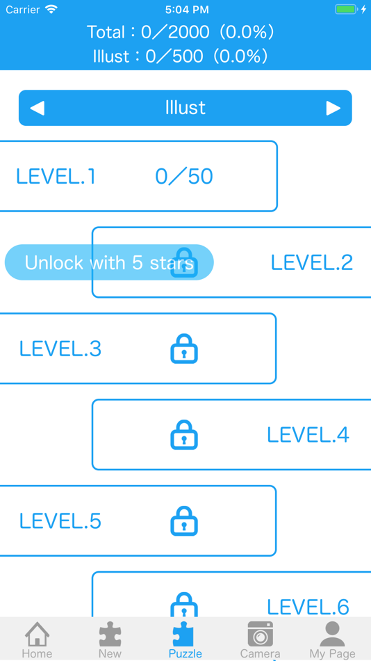 #8. Infinite Jigsaw Puzzle (iOS) Podle: IK Software