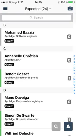 Eventmaker Check-in screenshot 3