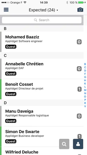 Eventmaker Check-in screenshot 3