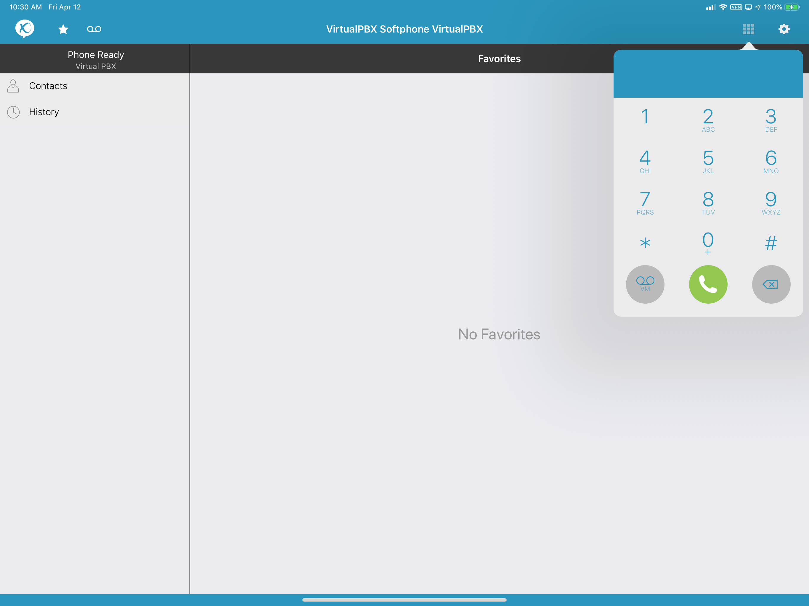 VirtualPBX Softphone screenshot 7